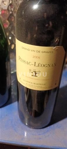 Bordeaux Pessac-Léognan Château Latour-Martillac 2006