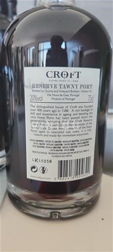 Portugalsko Portské Croft Reserve Tawny Port Neročník