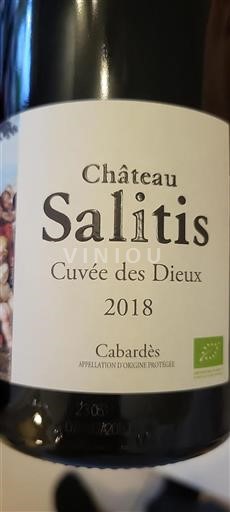 Languedoc Cabardès Château Salitis des Dieux 2018