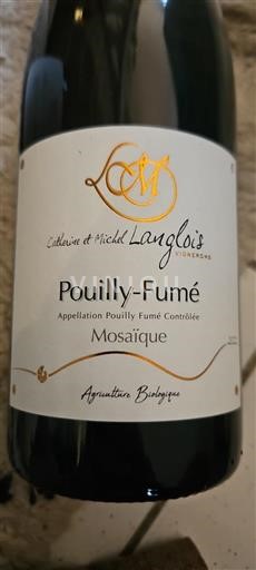 Vallée de la Loire Pouilly-fumé Catherine et Michel Langlois Mosaïque 2022