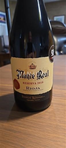 La Rioja rioja Bodegas Riojanas Monte Real 2018