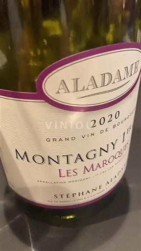 Burgundi Määrittelemätön Stéphane Aladame Les Maroques 2020