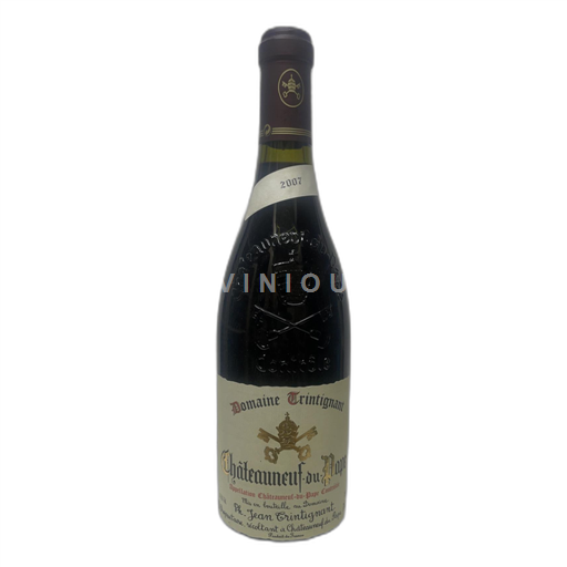 Vallée du Rhône Châteauneuf-du-pape Domaine Trintignant 2007