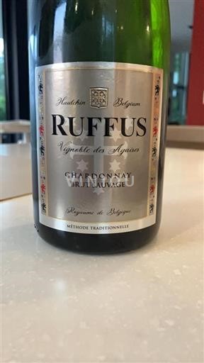 Vin Effervescent Blanc brut Ruffus Vignoble des Agaises Non millésimé Belgique Wallonie AOC