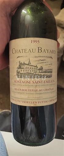 Bordeaux Montagne-saint-émilion Château Bayard 1993
