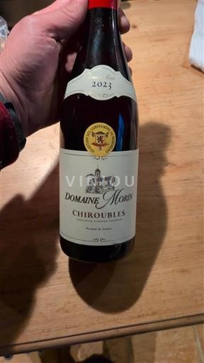 Beaujolais Chiroubles Domaine Morin 2023