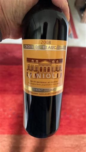 Bordeaux Saint-Julien 0 Croix de Beaucaillou 2008