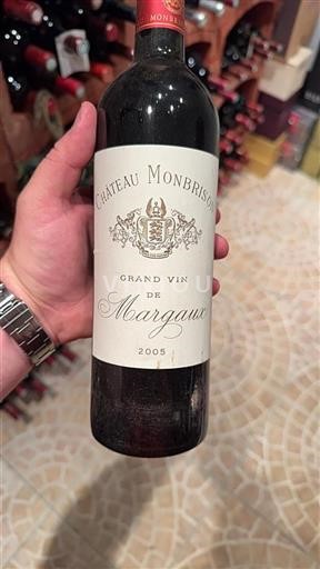 Bordeaux Margaux 0 Château Monbrison 2005