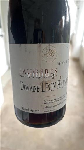 Languedoc Faugères Domaine Leon Barral 2017