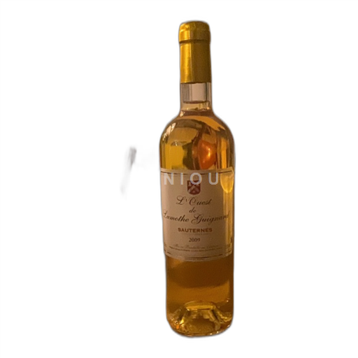 Bordeaux Sauternes L'Ouest de Lamothe Guignard 2009