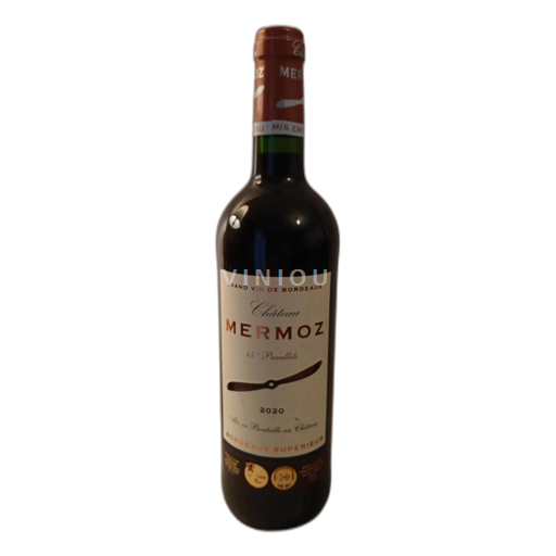 Bordéus Bordeaux Superior Château Mermoz 45° Parallèle 2020