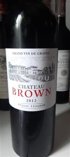 Bordeaux Pessac-Léognan Château Brown 2012
