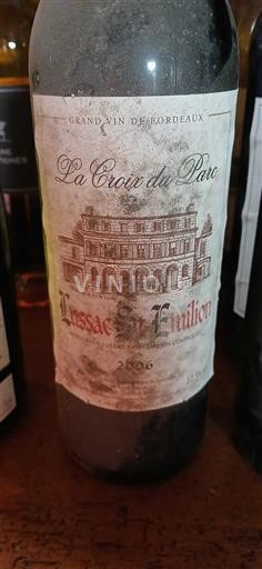 Bordeaux Lussac-Saint-Émilion La Croix du Parc 2006