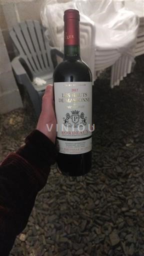 Bordeaux Château Pilet Les Hauts de Massonne 2017