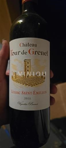 Bordeaux Lussac-Saint-Émilion Château Tour de Grenet 2015