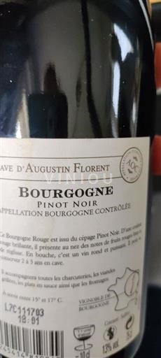 Bourgogne La Cave d'Augustin Florent 2020