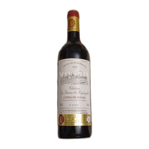 Bordeaux Côtes-de-Bourg Château Les Graves de Répinplet 1995
