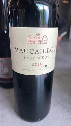Bordeaux Haut-Médoc Maucaillou 2016