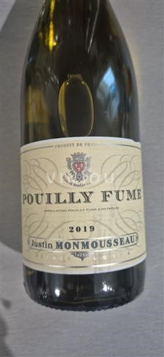 Valle della Loira Pouilly-fumé Justin Monmousseau 2019