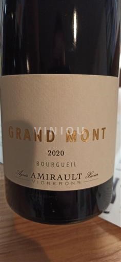 Loirevallei Bourgueil Amirault Vignerons Grand Mont 2020