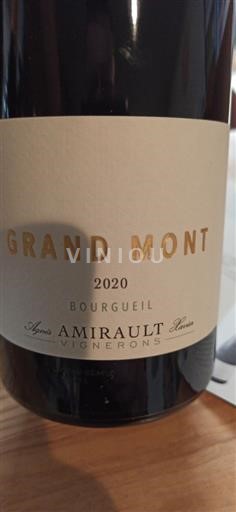 Vallée de la Loire Bourgueil Domaines Amirault Le Grand Mont 2020
