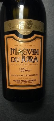 Jura Macvin-du-Jura Fruitière Vinicole de Pupillin Non-Vintage