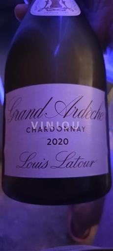 Vallée du Rhône Louis Latour Grand Ardèche 2020