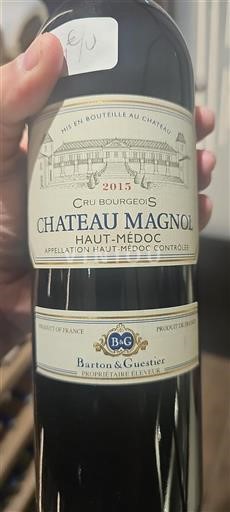 Bordeaux Haut-Médoc Château Magnol 2015