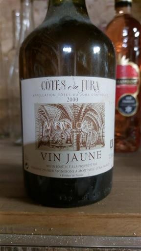 Vin Blanc sec Vin Jaune Pignier 2000 France Jura Côtes-du-jura