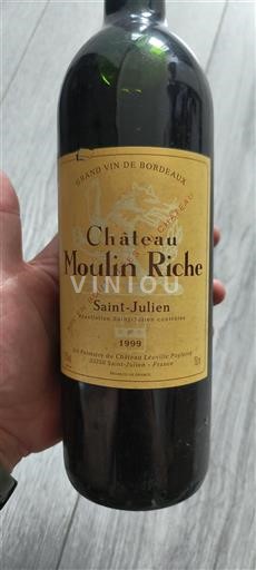Bordeaux Saint-Julien Château Moulin Riche 1999