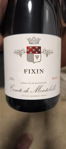 Burgundy Fixin Comte de Montebello 2018