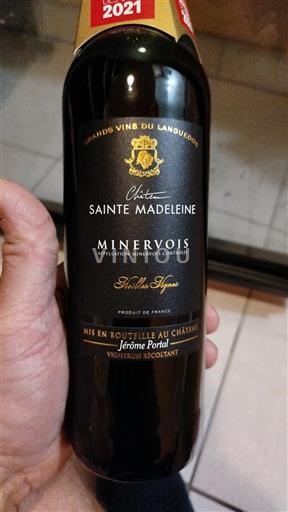 Languedoc Minervois Château Sainte Madeleine Vieilles Vignes 2021