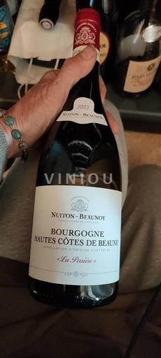Burgundija Hautes Côtes de Beaune Nuiton-Beaunoy La Perrière 2022