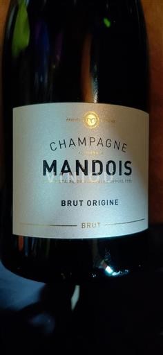 Champagne Mandois Brut Origine Niet-geïntegreerd