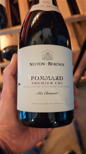 Burgundy Pommard Nuiton-Beaunoy Les Charmots 2022