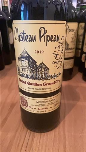 Burdeos Saint-Émilion Gran Cru Grand Cru Château Pipeau 2019