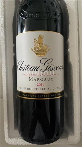 Bordeaux Margaux Grand Cru Château Giscours 2014
