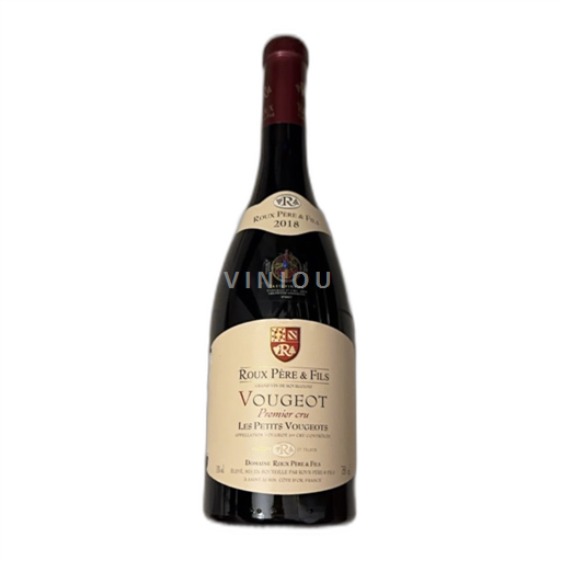 Bourgogne Premier Cru Roux Père & Fils Les Petits Vougeots 2018