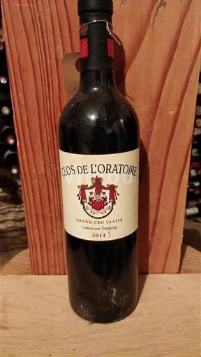 Burdeos Saint-Émilion Gran Cru Clos de l'Oratoire 2014