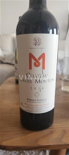 Bordeaux Bordeaux superiore Château Croix-Mouton 2016