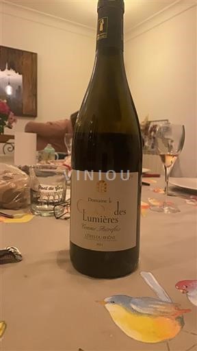 Vin Rouge sec Comme Autrefois Domaine Le Clos des Lumières 2021 France Vallée du Rhône Côtes-du-rhône AOC
