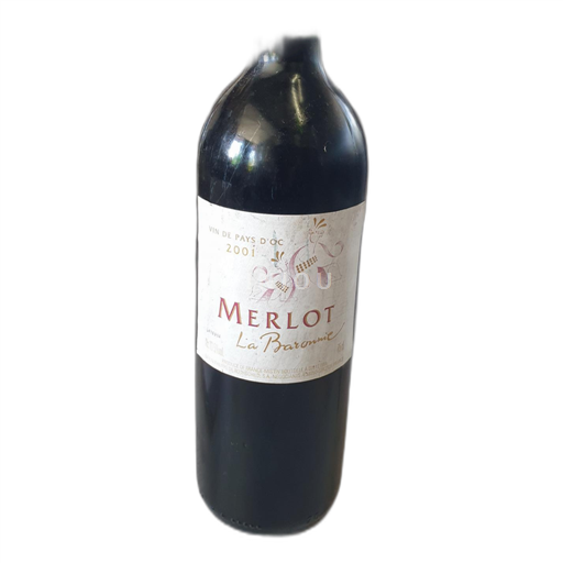 Languedoc og Roussillon Pays d'Oc La Baronnie 2001