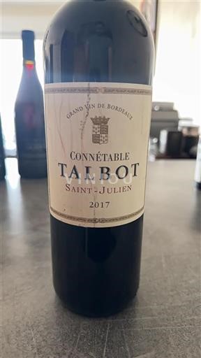 Bordeaux Saint-Julien Château Talbot Connétable 2017