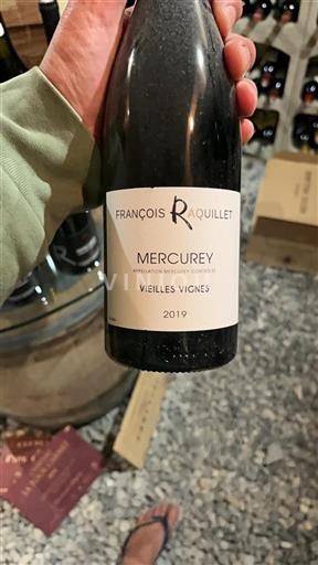 Bourgondië Mercurey François Raquillet Vieilles Vignes 2019