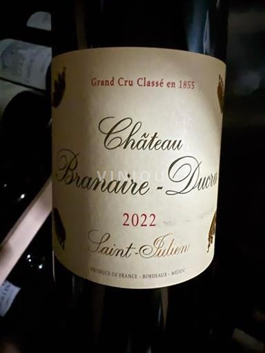 Bordeaux Saint-Julien Château Branaire-Ducru 2022