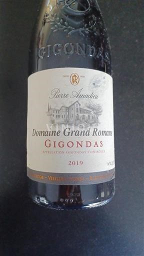 Rona dolina Gigondas Pierre Amadieu Domaine Grand Romane 2019