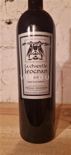 Bordeaux Pessac-Léognan La Chapelle Léognan 2019