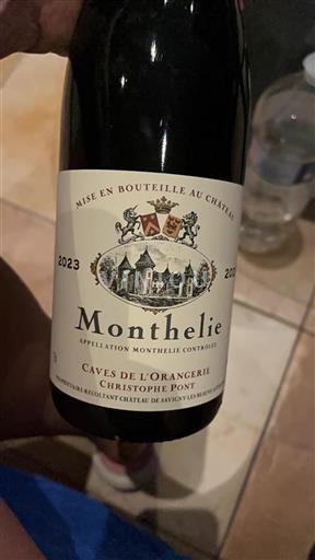 Burgundsko Monthélie Caves de l'Orangerie 2023
