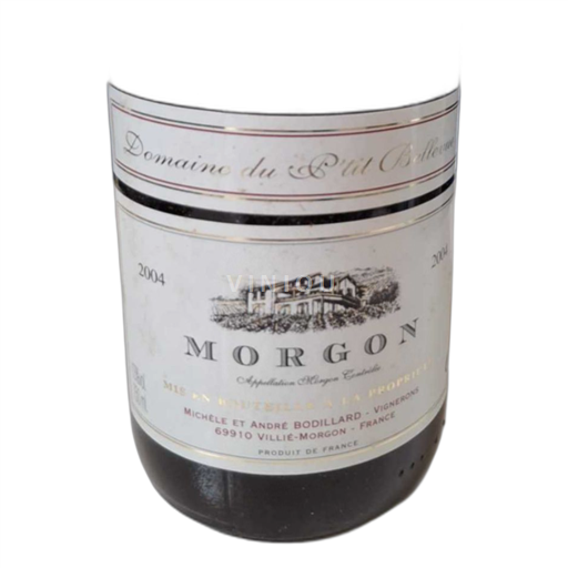 Beaujolais Morgon Domaine du P'tit Bellevue 2004