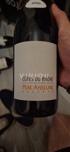 Rhône-dalen Côtes-du-Rhône Père Anselme Réserve 2020